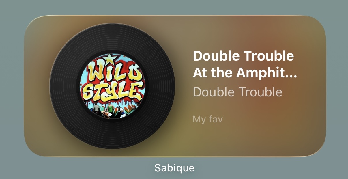 Sabiqueウィジェット Medium